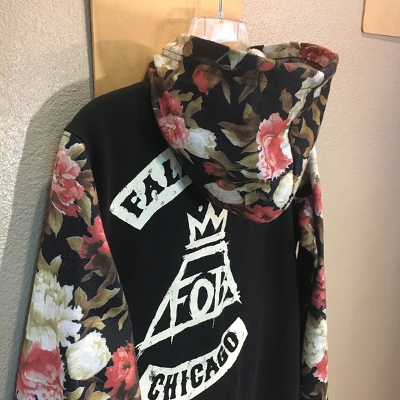 FALLOUT BOY Hooded Letterman Jacket - Large - Picture 3 of 8